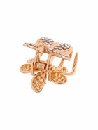 Крабик для волос «Одри», цветок стиль, 2.5 см, золото (комплект 6 шт) - фото 49361885