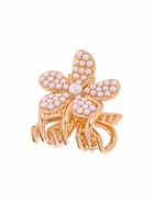 Крабик для волос «Лилиан», цветок стиль, 2.5 см, золото (комплект 6 шт) - фото 46497147