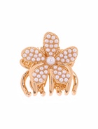 Крабик для волос «Лилиан», цветок стиль, 2.5 см, золото (комплект 6 шт) - фото 46497148