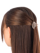 Краб для волос "Элери" лепесток, 4,5 см, золото (6 шт) - фото 809028177