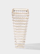 Ваза стекло настольная "Милагрос" полосы объём, h-17,5см, d-10х7 см, прозрачный - фото 809527486