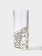 Ваза для цветов «Милагрос», узоры низ, 24×10 см, стекло, прозрачная - Фото 3