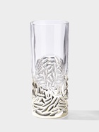 Ваза для цветов «Милагрос», узоры низ, 24×10 см, стекло, прозрачная - Фото 4