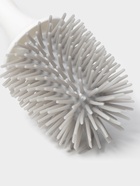 Ёршик для унитаза SAVANNA, настенный, силиконовый, с ёмкостью для моющего средства, 10.5×10.5×41 см, белый - Фото 3