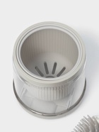 Ёршик для унитаза SAVANNA, настенный, силиконовый, с ёмкостью для моющего средства, 10.5×10.5×41 см, белый - Фото 5