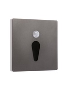 Встраиваемый светильник для лестницы NL-34, с датчиком движения, 1.5 Вт, 60 Лм, 3000К, 86×86 мм, серебристый, свечение тёплое белое - Фото 6