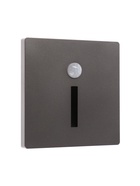 Встраиваемый светильник для лестницы NL-36, с датчиком движения, 1.5 Вт, 60 Лм, 3000К, 86×86 мм, серебристый, свечение тёплое белое - Фото 6