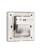 Встраиваемый светильник для лестницы NL-36, с датчиком движения, 1.5 Вт, 60 Лм, 3000К, 86×86 мм, серебристый, свечение тёплое белое - Фото 8