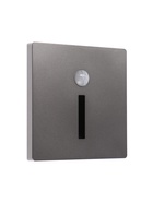 Встраиваемый светильник для лестницы NL-37, с датчиком движения, 1.5 Вт, 60 Лм, 6500К, 86×86 мм, серебристый, свечение холодное белое - Фото 6