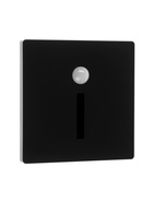 Встраиваемый светильник для лестницы NL-37, с датчиком движения, 1.5 Вт, 60 Лм, 6500К, 86×86 мм, чёрный, свечение холодное белое - Фото 6