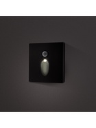 Встраиваемый светильник для лестницы NL-38, с датчиком движения, 1.5 Вт, 60 Лм, 3000К, 86×86 мм, чёрный, свечение тёплое белое - Фото 5