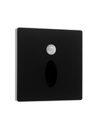 Встраиваемый светильник для лестницы NL-39, с датчиком движения, 1.5 Вт, 60 Лм, 6500К, 86×86 мм, чёрный, свечение холодное белое - Фото 6