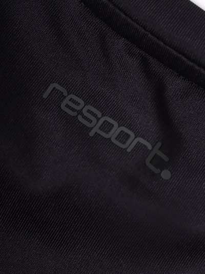 Футболка со вставками мужская Resport, бифлекс, размер XL (52), чёрная