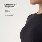 Футболка со вставками женская Resport, бифлекс, размер S (44), чёрная - Фото 7