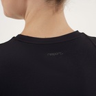 Футболка со вставками женская Resport, бифлекс, размер XL (50), чёрная - Фото 3