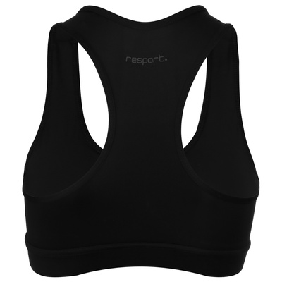 Топ женский Resport, бифлекс, размер 42 (XS), чёрный