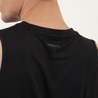 Майка мужская Resport, бифлекс, размер M (48), чёрная - Фото 3