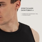 Майка мужская Resport, бифлекс, размер L (50), чёрная - Фото 5