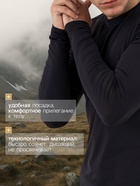 Рашгард мужской Resport, р. 54, цвет чёрный, базовый, с длинным рукавом - Фото 2
