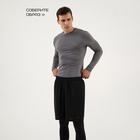 Рашгард мужской Resport, р. 52, цвет серый, базовый, с длинным рукавом - Фото 8