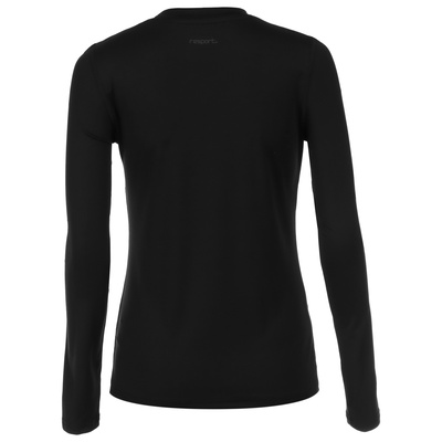 Рашгард с длинным рукавом женский Resport, бифлекс, размер 42 (XS), чёрный