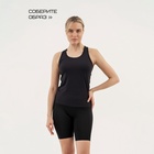 Майка женская Resport, бифлекс, размер S (44), чёрная - Фото 8