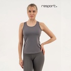 Майка женская Resport, бифлекс, размер XL (50), серая - Фото 1