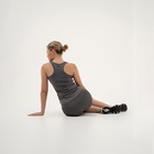 Майка женская Resport, бифлекс, размер XL (50), серая - Фото 4