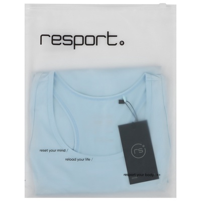 Майка спортивная женская Resport, размер 48 (L), голубая, базовая