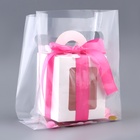 Пакет квадратный полиэтиленовый с вырубной ручкой, прозрачный, упаковка, 15×28+16 см ±5% 60 мкм - Фото 2