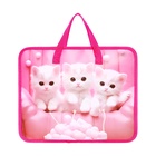 Папка с ручками пластиковая, А4, Белые котята - Фото 3