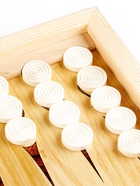 Настольная игра 2 в 1 "Пантера": нарды деревянные большие, шашки, доска 60 х 60 см 10844585