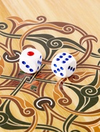 Настольная игра 2 в 1 "Пантера": нарды деревянные большие, шашки, доска 60 х 60 см 10844585