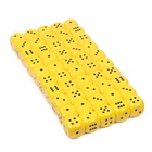 Кубики игральные, 2.5×2.5 см см, набор 50 шт., жёлтые - Фото 2
