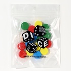 Фишки для настольных игр, 16 шт. 2×1 см, 2 кубика 1.4 см - Фото 3