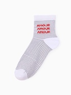 Набор женских носков KAFTAN Amour р. 36-40 (23-25 см), 5 пар - фото 809500379