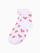 Набор женских носков KAFTAN Amour р. 36-40 (23-25 см), 5 пар - фото 809500387