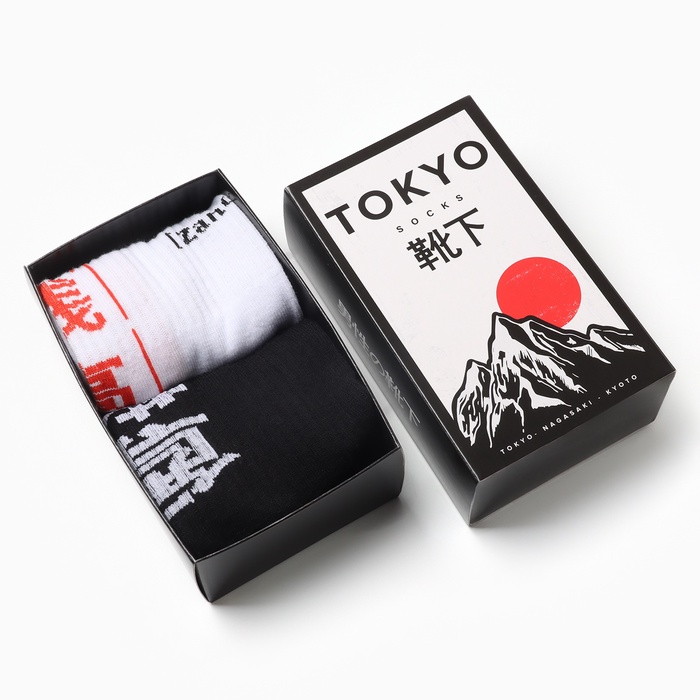 Носки мужские KAFTAN Tokyo, р. 41-44 (27-29 см), набор 2 пары - Фото 1