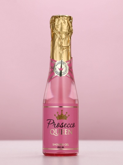 Гель для душа шампанское Prosecco Queen, 250 мл, Чистое счастье