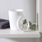 Подставка для зубных щёток Aqua, снежно-белая - Фото 5