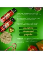 Новогодний подарочный набор косметики SB BEAUTY, шампунь, гель для душа, бомбочка, мочалка, с ароматом хвои и мандарина - фото 58022931