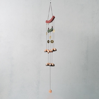 Музыка ветра «Дуги», металл, 6 колокольчиков, 80 см