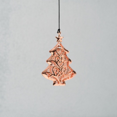 Музыка ветра «Ёлочки», металл, 5 трубок, 6 елей 67 см