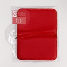 УЦЕНКА Набор маникюрный, 10 предметов, в футляре, красный - Фото 7