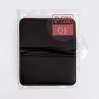 УЦЕНКА Набор маникюрный, 12 предметов, в футляре, чёрный 10481705