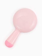Зеркало с ручкой, 7.7×14 см, (d=7.3 см), розовое - Фото 2