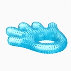 УЦЕНКА Прорезыватель охлаждающий с водой «Ладошка», голубой, Крошка Я - Фото 2