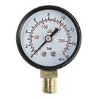 Манометр ZEIN, радиальный, диаметр корпуса 50 мм, 16 бар, 1/4" - Фото 3