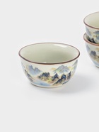 Набор для чайной церемонии ДЖЕКИЧАЙ, 6 предметов, на 3 персоны, чашка 65 мл, чайник 200 мл, фарфор, белый - Фото 14