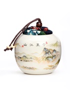 Набор для чайной церемонии ДЖЕКИЧАЙ, 6 предметов, на 3 персоны, чашка 65 мл, чайник 200 мл, фарфор, белый - Фото 7